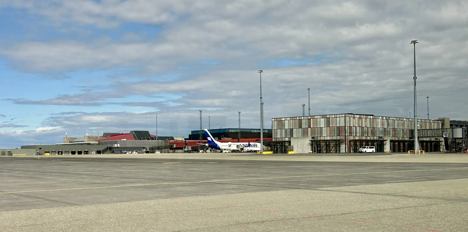 Terminalen på Keflavíks internationella flygplats