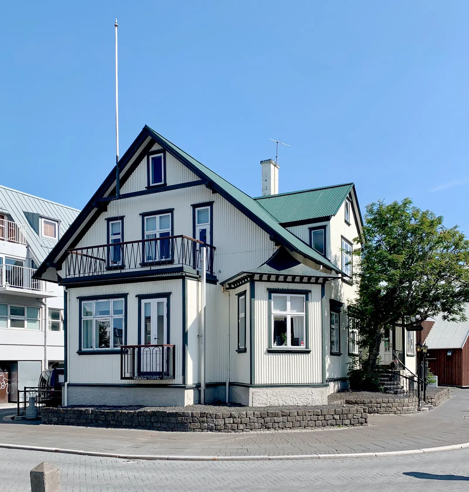 Bostadshus i Reykjavik