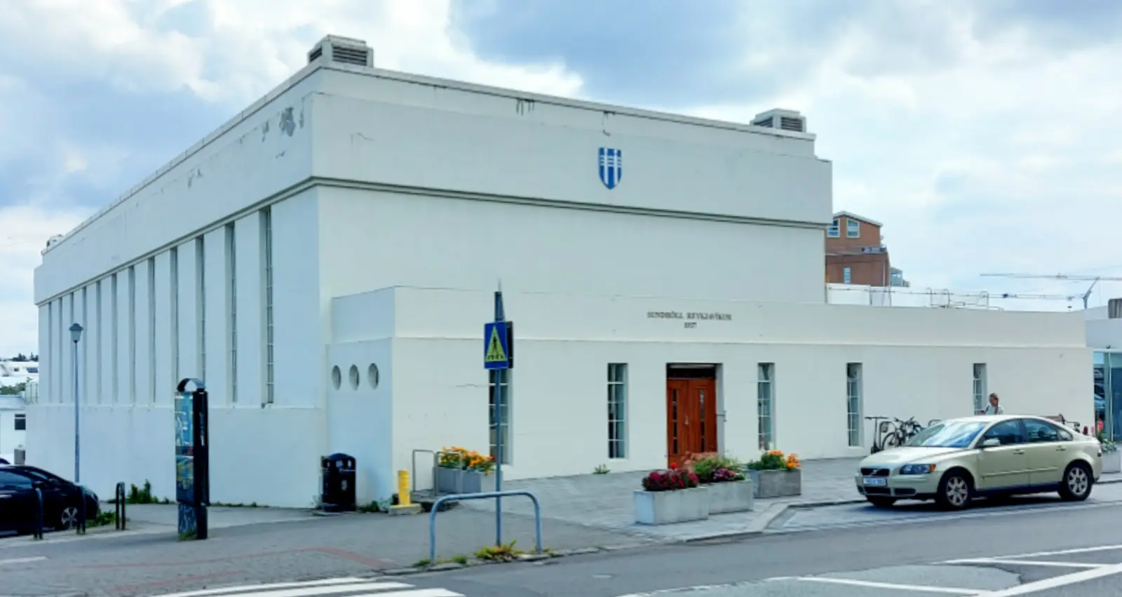 Sundhöll Reykjavíkur, ett kommunalt bad i centrala Reykjavik