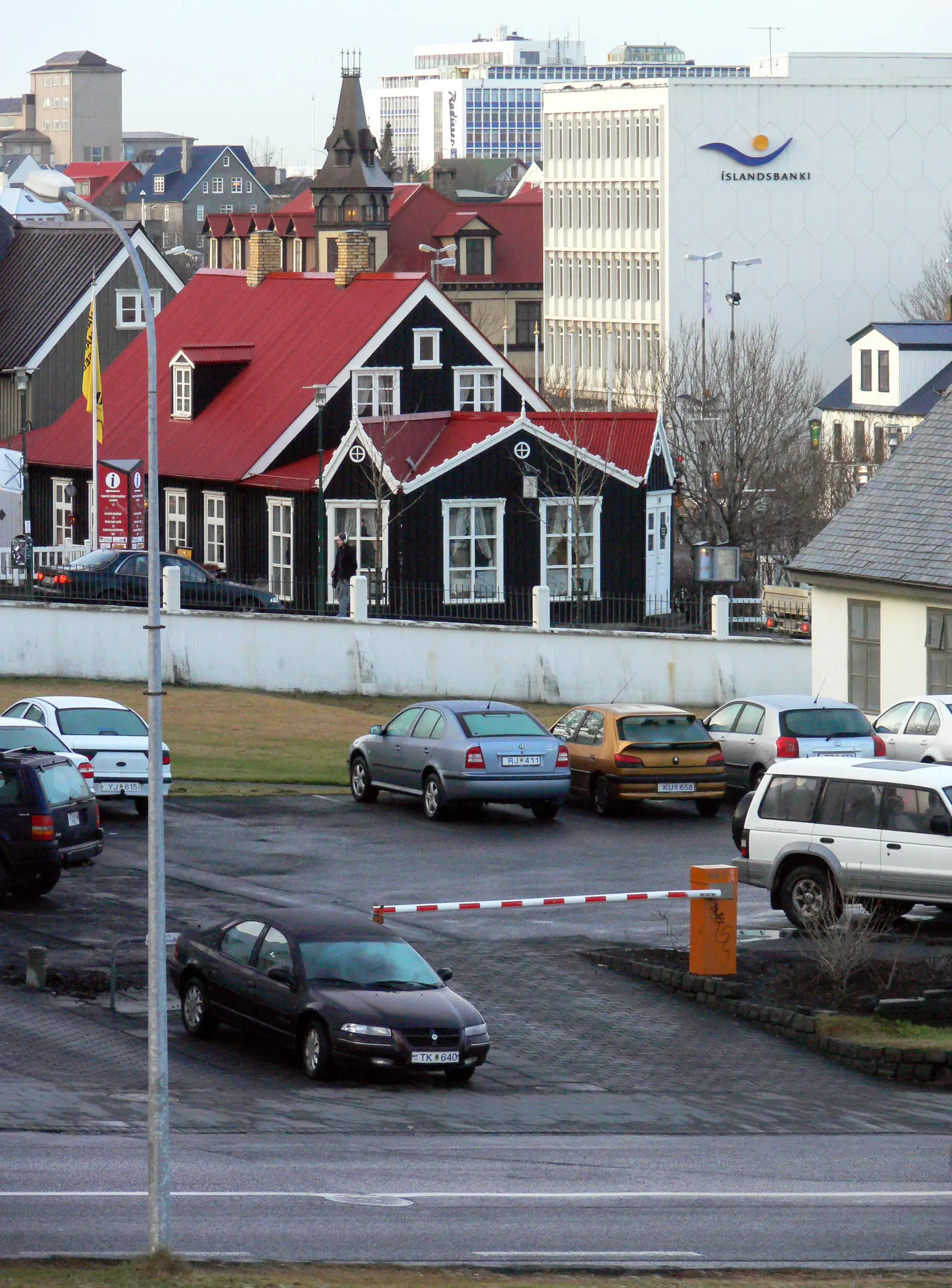 Restaurangen Lækjarbrekka i centrala Reykjavik