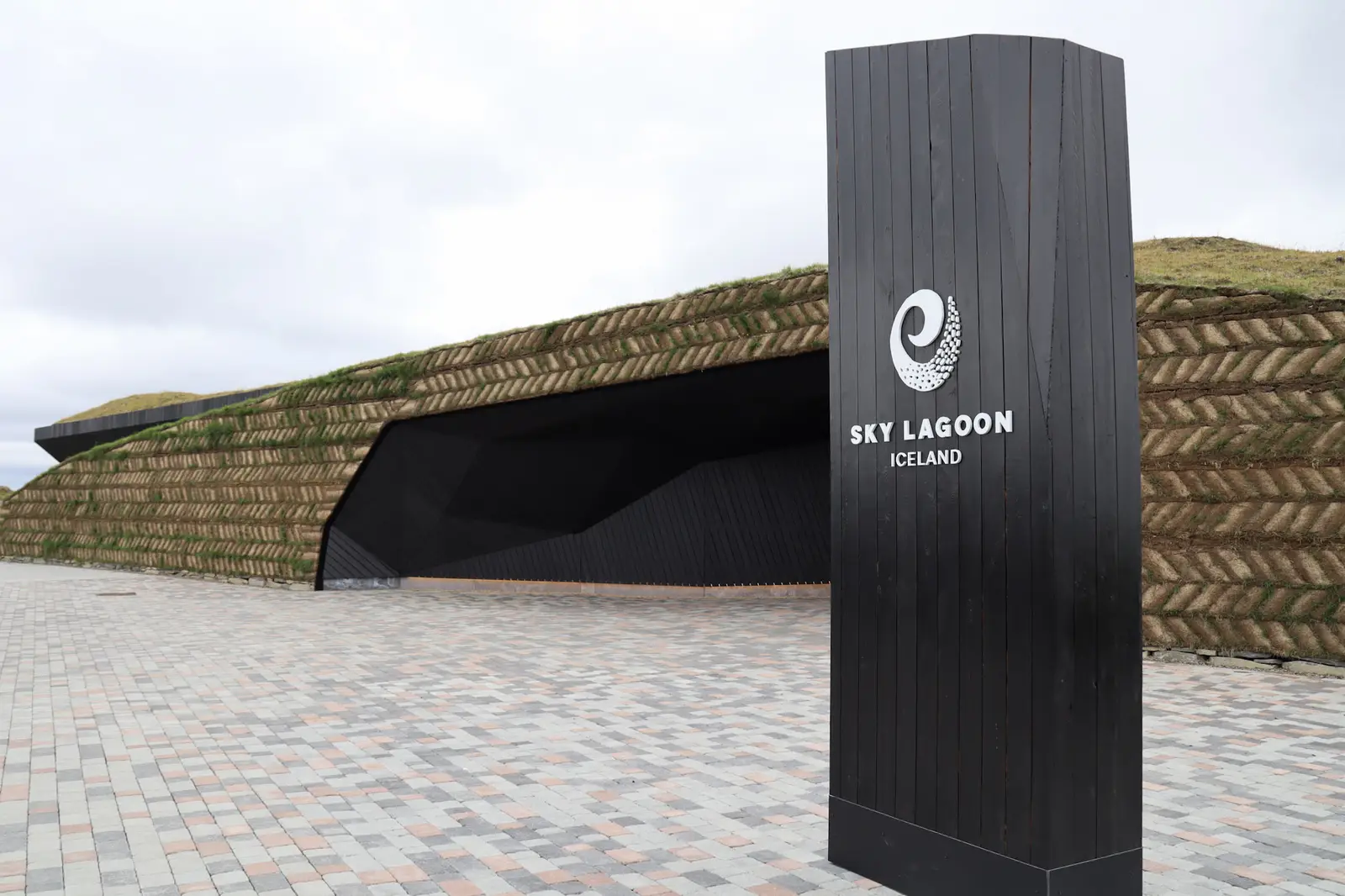 Sky Lagoon i Kópavogur nära Reykjavik