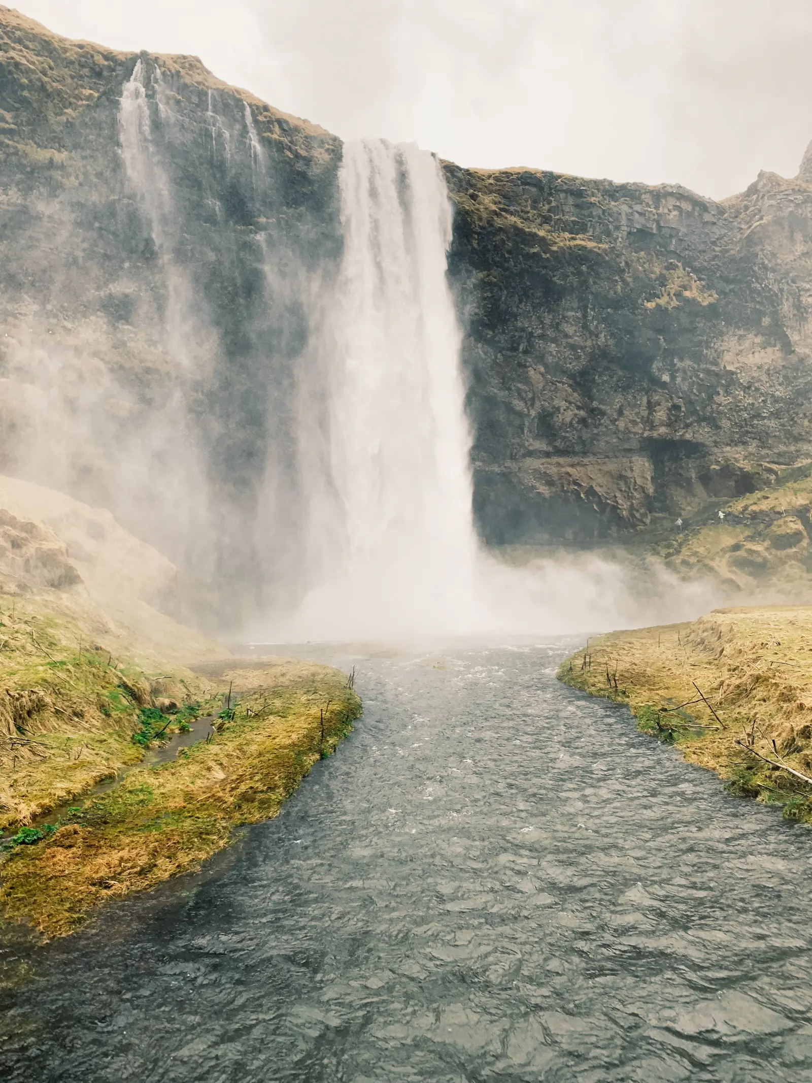 Skógafoss på Islands sydkust