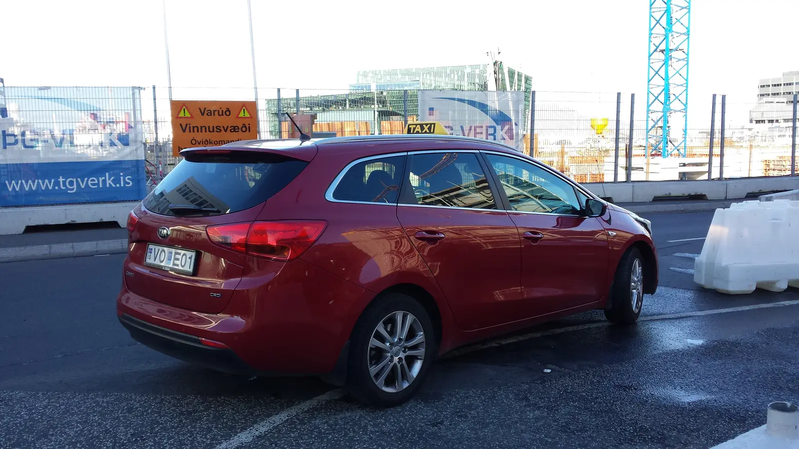 Taxi i Reykjavik